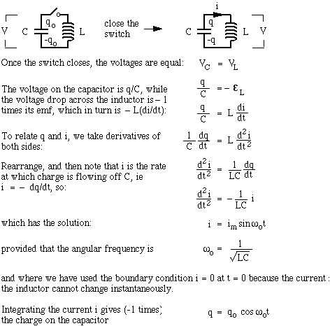 resonance equations